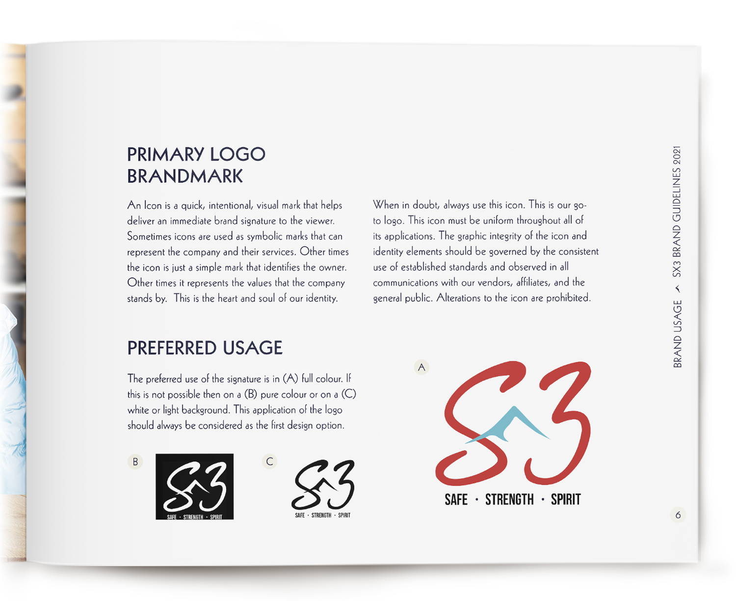 Sx3 Brand Guidelines: Brand Usage