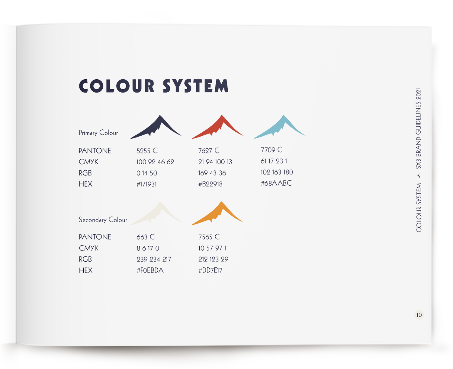 Sx3 Brand Guidelines: Colour System