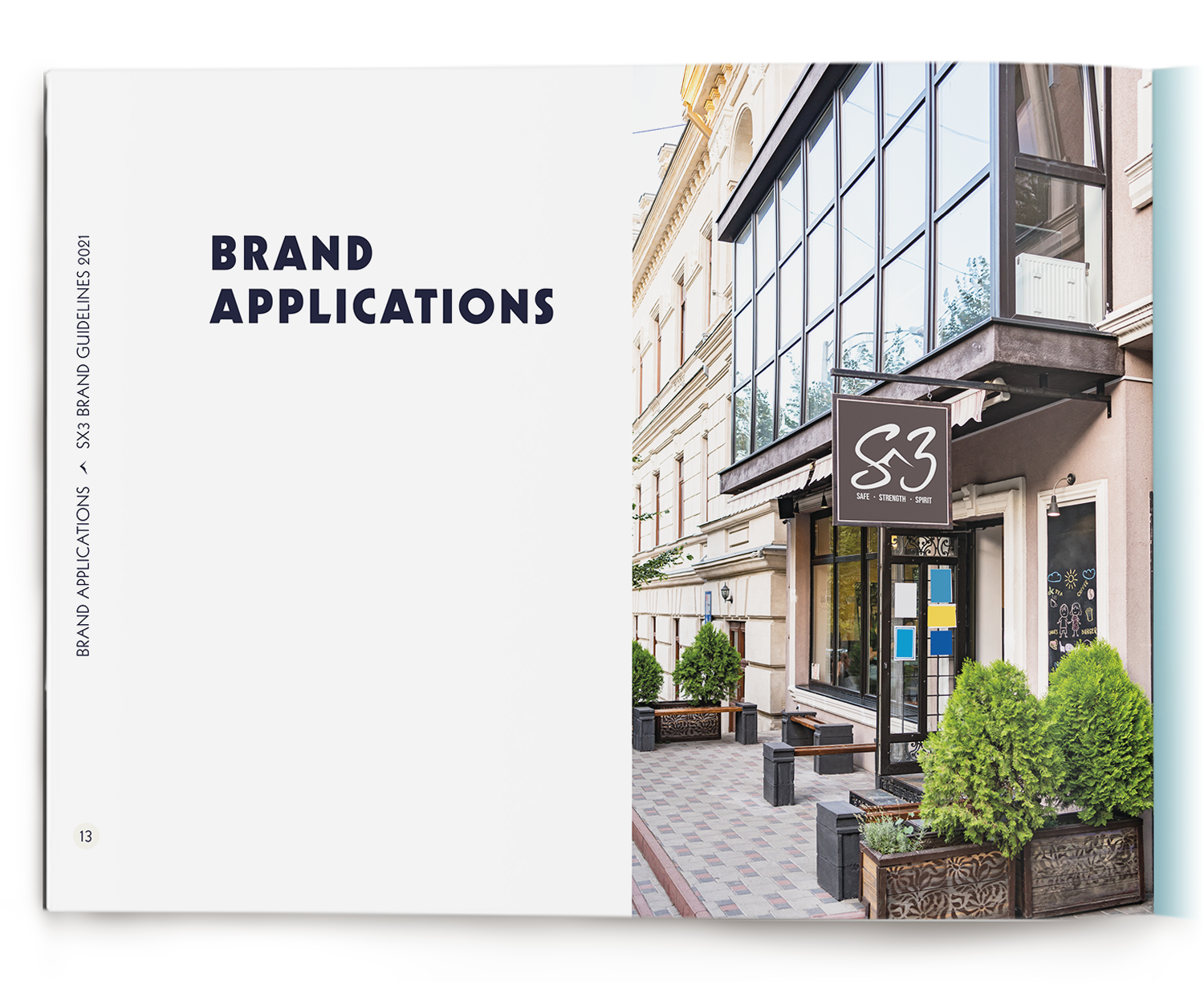 Sx3 Brand Guidelines: Brand applications